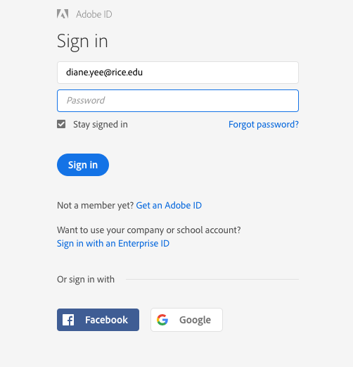 email address